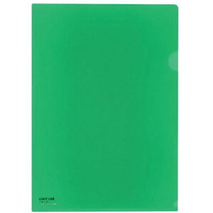 【30個セット】 LIHIT LAB. カラークリヤーホルダー A4 緑 F-78-7-GRX30 雑貨(代引不可)