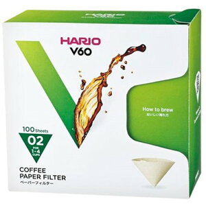 �y5�Z�b�g�z HARIO V60�p�y�[�p�[�t�B���^�[M 1~4�t�p 100���� VCF-02-100MKX5 �L�b�`���G��(����s��)