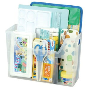 ARTEC ファイルボックスA4 クリア ATC75056 キッズ 子供用品(代引不可)