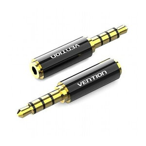 �y5�Z�b�g�z VENTION 3.5mm Male to 2.5mm Female �ϊ�AUX�A�_�v�^�[ ���^���^�C�v �u���b�N BF-6647X5(����s��)