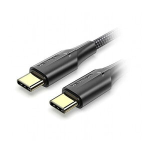 y5{Zbgz VENTION USB 2.0 C-type Male to C-type Male 3AP[u LED^Cv 0.5m ubN TA-9927X5(s)