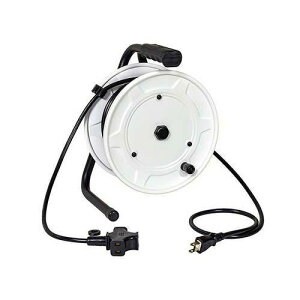 �����H�� �R�[�h���[�� 100V �����p �A�[�X���� �̂с[�� 10m �R�[�h��[�ɃR���Z���g �����R�[�h�^�C�v �z���C�g FB10S-WH�y���������z