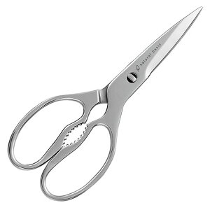 ナチュラルベーシック オールステンレス キッチンはさみ サビに強くお手入れ簡単 ミラー仕上げ NBS-70(代引不可)【送料無料】
