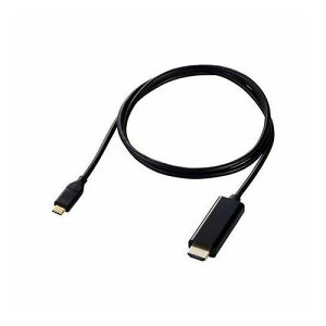 �G���R�� USB Type-C(TM) - HDMI(R)�ϊ��P�[�u�� 1m DH-CHDMI10BK(����s��)�y���������z