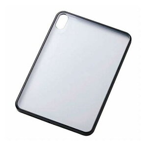 �G���R�� iPad mini(A17 Pro) �N���A�P�[�X �n�C�u���b�h �w�ʃN���A �u���b�N TB-A25STSLOBK(����s��)�y���������z