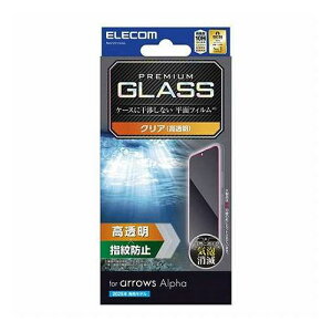 �G���R�� arrows Alpha �K���X�t�B���� ������ PM-F251FLGG(����s��)