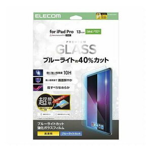 �G���R�� 13�C���`iPad Pro(M4) �K���X�t�B���� �u���[���C�g�J�b�g ���ȒP�\��t���c�[���t TB-A25PLFLGGBLT(����s��)�y���������z