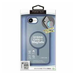 PGA iPhone 16e�p MagSafe�Ή� �n�C�u���b�h�P�[�X �e��}�O�Z�[�t�A�N�Z�T���[�ɑΉ� �}�b�g�l�C�r�[ PG-25KMH06NV(����s��)�y���������z