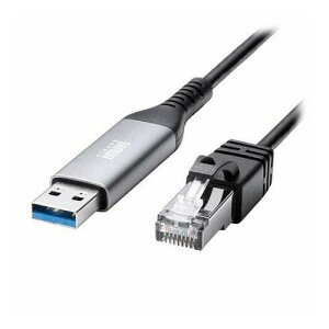 �T�����T�v���C USB A LAN�ϊ��P�[�u�� Gigabit�Ή� 1m KB-SL6ALAN01BK(����s��)�y���������z