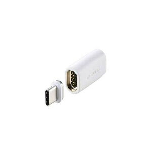 �G���R�� �s�^�b�ƃ}�O�l�b�g�A�_�v�^�[ USB-C�|�[�g - USB-C�v���O �z���C�g MPA-CMAADWH(����s��)
