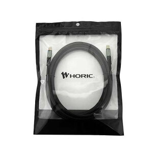 HORIC �z�[���b�N USB Type-C�P�[�u�� 3m USB 10Gbps (USB3.2 Gen2) �Ή� �O���[ UC30-094GB�y���������z