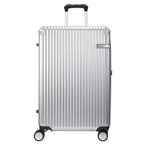 SWISS MILITARY �X�C�X�~���^���[�X�[�c�P�[�X SOGLIO �\�[���I 71cm ���^���b�N�V���o�[ SM-I226-SILVER(����s��)�y�|�C���g10�{�z�y���������z