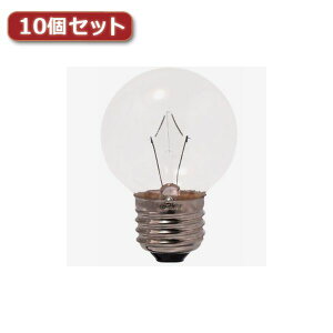 YAZAWA �x�r�[�{�[���� G50 E26 25W �N���A10�Z�b�g G502625CX10