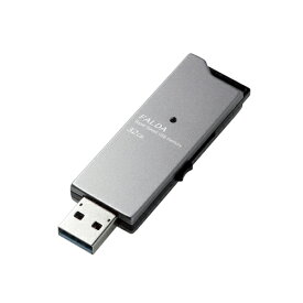 エレコム USBメモリー/USB3.0対応/スライド式/高速/DAU/32GB/ブラック MF-DAU3032GBK【送料無料】