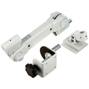 ライブクリエータ スタンダードアーム クランプ固定 中荷重 アイボリー ARM2-21C パソコン パソコン周辺機器 ライブクリエータ【送料無料】