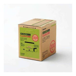 elecom GR LANP[u/CAT6AΉ/EU RoHSwߏ/RlN^/P/h/300m/u[ LD-GPAL/BU300RS(s)yz