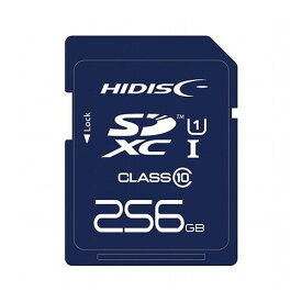 HIDISC 超高速SDXCカード 256GB CLASS10 UHS-I 対応 HDSDX256GCL10UIJP3(代引不可)【送料無料】