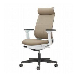 【メーカー直送】 コクヨ オフィスチェア 椅子 イス チェア ミトラ2 可動肘 ランバー付 ホワイトグレー ソフトベージュ C04-B332MW-E1YKYK2 (代引不可)【送料無料】