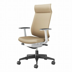 コクヨ 【メーカー直送】オフィスチェア ウィザード4 アディショナルバック T型肘 ブラック脚 本体ホワイトグレー C06-B412CW-E1G41K1 カーペット用 ソフトベージュ(代引不可)【送料無料】