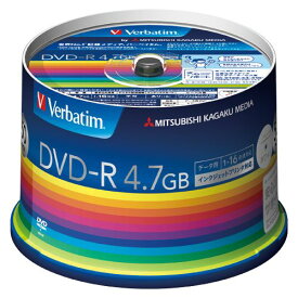 三菱化学メディア データ用DVD-R 50枚スピンドル 16倍速対応 1 パック DHR47JP50V3 文房具 オフィス 用品【送料無料】