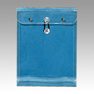 菅公工業 ビニールパッカー 角0 ブルー 1 枚 ニ401 文房具 オフィス 用品