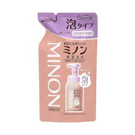 第一三共ヘルスケア ミノン全身シャンプー泡 詰め替え 400mL