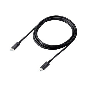 �G���R�� USB2.0�P�[�u�� USB Type-C TM - USB Type-C/240W 2m �u���b�N MPA-CCPE20BK
