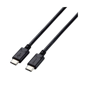 �y3�Z�b�g�z �G���R�� USB2.0�P�[�u��(�F�ؕi�AUSB Type-C(TM) to USB Type-C(TM)) 2m �u���b�N U2C-CC5PC20NBKX3 (����s��)