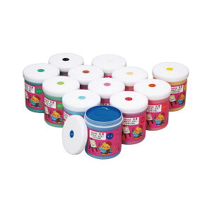 ぺんてる ポスターカラー(クラス用L)12色セット WYG2-12V