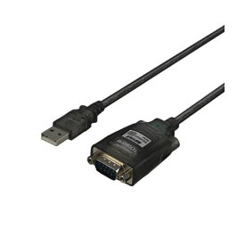 バッファロー USBシリアル変換ケーブル（A）オス-（D-Sub9pin）オス ブラックスケルトン 0.5m BSUSRC0705BS 1本【送料無料】 (代引不可)
