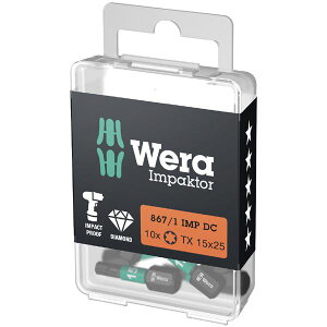 WERA F 10{ 6.35mm CpNghCo[p gNXhCo[rbg nTCYT15 S25mm 057623 H c[