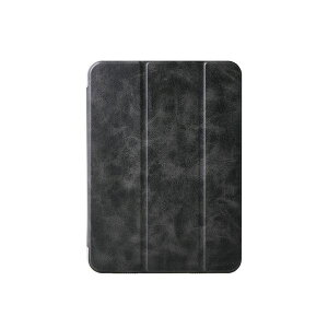 �G���R�� iPad(A16) �t���b�v�P�[�X ���^�y�� �w�ʃN���A 2�A���O�� �u���b�N TB-A25RWVBK