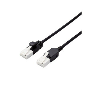 エレコム スイングコネクターLANケーブル(Cat6A準拠) LD-GPATSW/BK50 ブラック 5m (代引不可)
