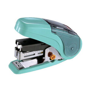 マックス 軽とじノーマルホッチキス サクリ 20枚とじ ライトブルー HD-10NLK/LB 1セット(5個)