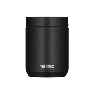 サーモス 真空断熱 スープジャー 500ml ブラック JED-500
