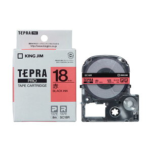 KING JIM(�L���O�W��) �e�v��PRO�e�[�v 18mm �� KJ-SC18R (����s��)