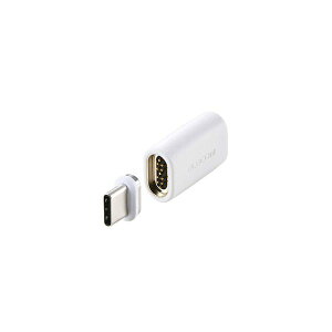 �G���R�� �s�^�b�ƃ}�O�l�b�g�A�_�v�^�[ USB-C�|�[�g - USB-C�v���O �z���C�g MPA-CMAADWH