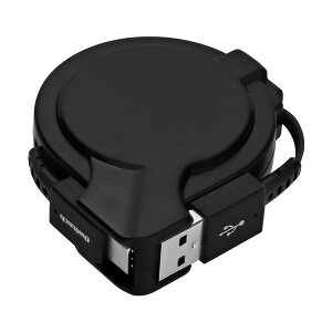 �I�E���e�b�Nkatamaki �Б�������莮USB Type-C�P�[�u�� �u���b�N 75cm OWL-CBKRPAC75-BK 1��