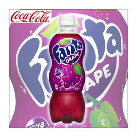 【まとめ買い】コカ・コーラ ファンタ グレープ ペットボトル 500ml×24本（1ケース） (代引不可)