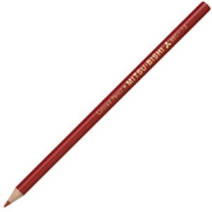 業務用50セット) 三菱鉛筆 色鉛筆 K880.15 赤 12本入 ×50セット 