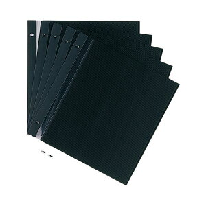 (まとめ) ミニフリーアルバム スペア台紙 XP-10F-00 黒 5枚入 【×5セット】 (代引不可)