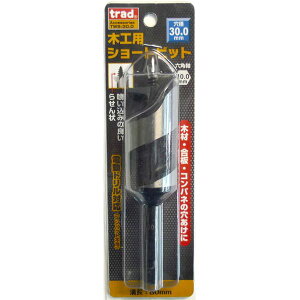 (�Ɩ��p10�Z�b�g) TRAD �؍H�p�V���[�g�r�b�g/��[�H�� �y���a�F30mm�z �C���p�N�g12V�Ή� TWS-30.0 �kDIY�p�i/��H����l (����s��)