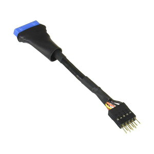 (܂Ƃ)ϊl M/B USBϊ USB3.0(20p) to 2.0(10p) MB-USB3/2y×10Zbgz (s)