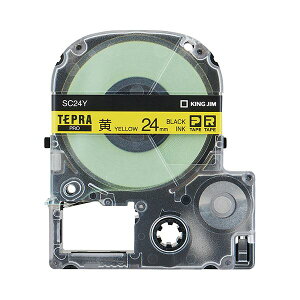 �i�܂Ƃ߁j �L���O�W�� �e�v�� PRO �e�[�v�J�[�g���b�W �p�X�e�� 24mm ���^������ SC24Y 1�� �y×4�Z�b�g�z (����s��)