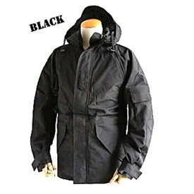 アメリカ軍 ECWC S-1ジャケット／パーカー 【 XLサイズ 】 透湿防水素材 JP041YN ブラック 【 レプリカ 】 (代引不可)