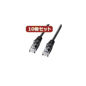10�Z�b�g�T�����T�v���C �J�e�S��6UTPLAN�P�[�u�� LA-Y6-01BKX10 (����s��)