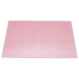 尺5 NEW長手敷マット/トレー 【ピンクアクア/黒塗】 450×300mm 日本製 〔和食 レストラン 居酒屋 店舗 お店〕 (代引不可)