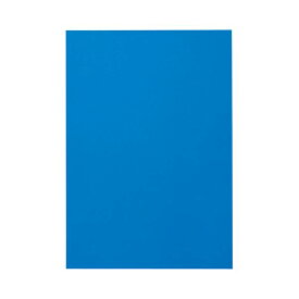 (まとめ) TANOSEE 色画用紙 四つ切 あお 1パック（10枚） 【×30セット】 (代引不可)