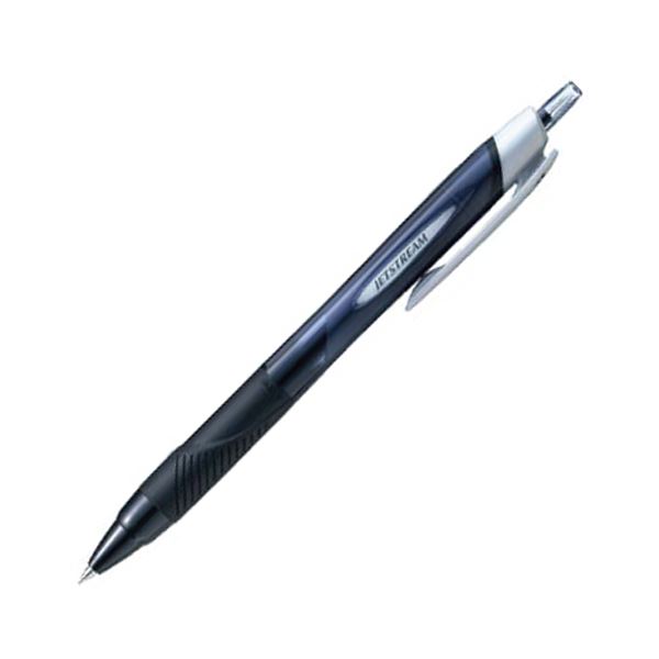 (まとめ) 三菱鉛筆 油性ボールペン ジェットストリーム 0.38mm 黒 SXN15038.24 1本  