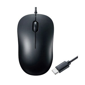 (�܂Ƃ�) �T�����T�v���C �L��Type-C�u���[LED�}�E�X �u���b�N MA-BLC194BK 1�� �y×3�Z�b�g�z